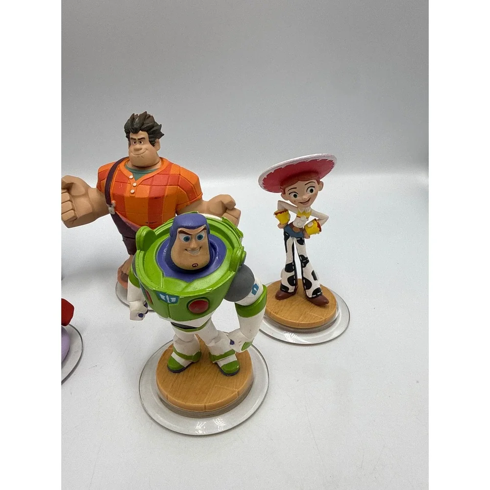 Disney Infinity Figure Lot Buzz Lightyear Jessie Ralph Anger Zeb Orrelios 3.0